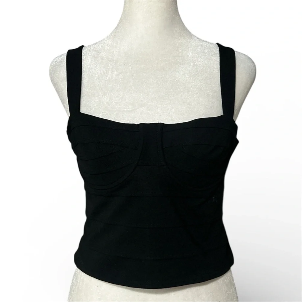Express Body Contour Bandage Corset Tank - Picture 3 of 7